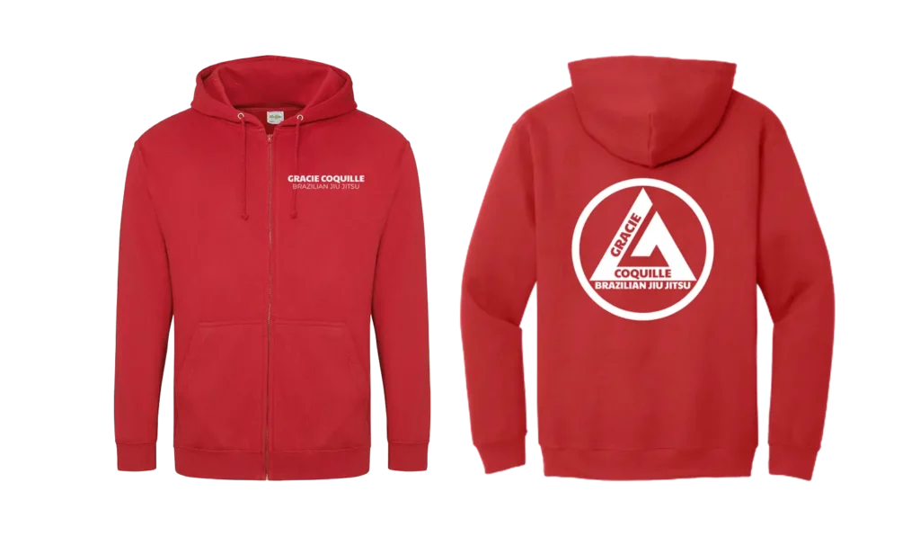 Coquille Hoodie Zip Up Mock Up